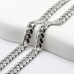 Łańcuszek srebrny pancerka...