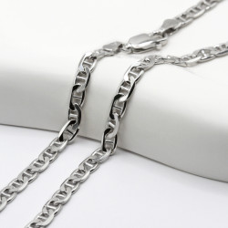 Łańcuszek srebrny gucci