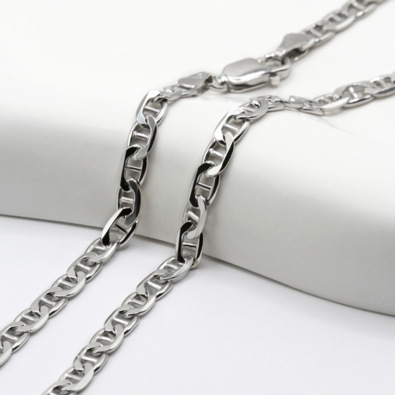 Łańcuszek srebrny gucci