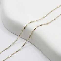 Łańcuszek złoty ankier z...