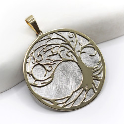 Przywieszka srebrna drzewko...