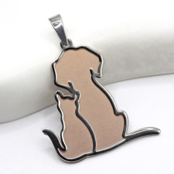 Przywieszka srebrna pies z...