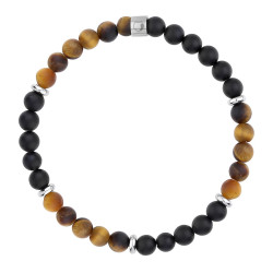 Bransoletka męska koraliki...