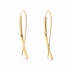 Kolczyki złote minimalistyczne