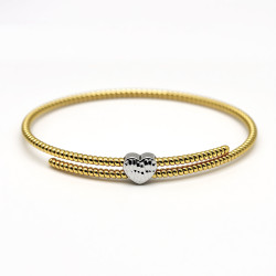 Bransoletka złota sztywna...